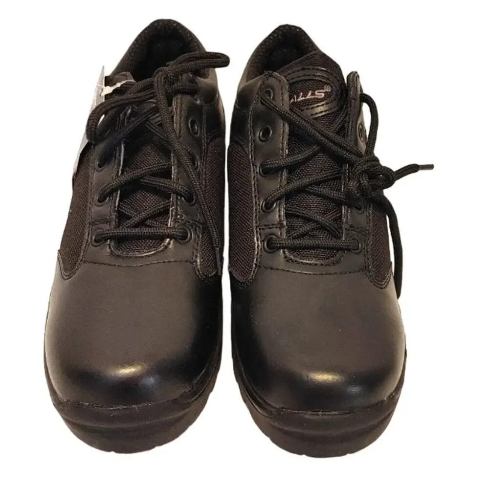 Galls Duty Boot Athletic Oxford Low Top Shoes Leather Black Mens Size US 7M NWT